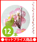 ［セットプライス］ ｼﾙｸ桜ｶﾞｰﾗﾝﾄﾞ 12本